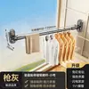 Pegatina de Ventosa sin Taladro Barra Retráctil para Secar Ropa Montaje en Pared de Balcón Artefacto Giratorio para Secar Ropa Barra para Secar Ropa en Ventana Interior