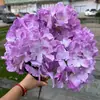Nuevas Flores Artificiales Moradas para Boda, Flores de Mesa Moradas, Flores de Mesa Cascada de Flores de Fondo, Flores Artificiales Guía de Camino de Boda al por Mayor