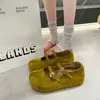 Zapatos retro estilo francés Mary Jane para mujer, nuevos mocasines de suela gruesa que aumentan la altura para otoño e invierno 2026 para combinar con faldas, zapatos de vestir de corte bajo