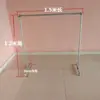 Suporte para Pendurar Bacon Galvanizado Tubo de Água Secador de Piso Protetor Solar Móvel Vareta para Pendurar Colchas Prateleira de Secagem para Varanda