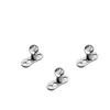 Implante Óseo de Hélice Interna de Aleación de Titanio G23, Clavo para Injerto de Piel, Implante Óseo Epidérmico, Joyería Minimalista para Piercings, Piercing de Oreja con Circonita