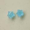 Coreano pequeno doce fresco cor glitter gordura estrela de cinco pontas diy resina acessórios brincos acessórios para cabelo material de cocar atacado