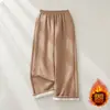 Calças largas de algodão e linho para outono e inverno, estilo artístico único, calças compridas casuais folgadas, calças de linho únicas femininas