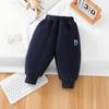 Pantalones para pies de bebé de Otoño e Invierno Pantalones Largos Deportivos para Niños Ropa de Invierno Pantalones Casuales para Niños de Otoño e Invierno Pantalones Cálidos para Bebé Niñas