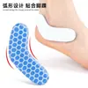 Parche Curvo de Gel Equipo Protector de Esquí Almohadilla de Gel Autoadhesivo Accesorios para Botas de Esquí Acolchado Suave Anti-Golpes Parche Protector de Tobillo