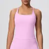 Sexy Escote en U Espalda Descubierta Deportivo Hermosa Espalda Sujetador de Yoga Secado Rápido como una Nube Ropa Exterior Chaleco a Prueba de Impactos Top de Running Fitness