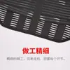 Cintura totalmente elástica, diseño transpirable de malla negra, soporte lumbar, cinturón de cintura con correa fija, soporte lumbar fino para correr en verano