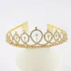 Diadema de Corona para el Cabello Aro para el Cabello de Novia Vestido de Novia Adorno para la Cabeza Festivo Diadema de Corona de Princesa Corona de Cabello en Espiral Aro para el Cabello de Princesa Regalo