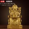 Estátua de Buda de Bronze Ornamento para Sala de Estar de Casa Adoração, Estátua de Inauguração de Loja