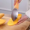 Cuchillo Especial para Mango, Cuchara para Fruta, Herramienta para Cortar Mango en Cubos, Separador de Fruta, Herramienta para Cortar Sandía, Herramienta para Aguacate