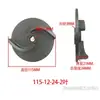 Impulsor de Bomba de Aguas Residuales de 750W Completo Accesorios para Bomba Sumergible Bomba de Aguas Residuales No Obstruyente de 2 Pulgadas Rueda Hidráulica de Hierro Fundido de Tres Palas Hoja
