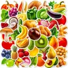 100 Piezas de las Nuevas Pegatinas Graffiti Pequeñas Frescas de Frutas y Verduras de Amazon para Cuaderno Biy Pegatinas para Niños