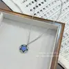 Collar Colgante Estrella Inspirado en Estrellas Moda Cadena Larga para Suéter Cadena para Clavícula Personalidad Suave Gargantilla