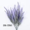 Ramo de simulación de lavanda estilo ins flor falsa decoración para sala de estar hogar decoración floral mesa de comedor adornos de flores de plástico