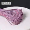 Corda de Couro Gelo Triturado 2,0 mm Tira de Couro Pu Pulseira Colar Bolsa Acessórios para Roupas Material para Joias Artesanais DIY Corda