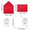 Compra Directa Transfronteriza de 1 Pieza de Set de Tarjetas de Felicitación Temáticas de Ropa Interior Divertida con Sobres Rojos, Tamaño Grande, para Mejores Amigos, Hermanos y Amigos Peculiares