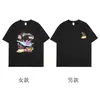 Algodón Puro PeinadoCamiseta de Verano Especial para Pareja, Nueva Marca de Moda Manga Corta