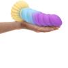 A117 cuerda de cáñamo trenzada pequeña color partícula gelatina fluorescente luminoso pene espiral tapón anal sm suministros para la parte trasera al por mayor