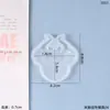 Molde de Resina de Cristal DIY Papoula Pingentes de Joia, Vários Lindos Moldes de Silicone para Chaveiro Venda por Atacado Outros