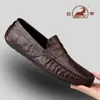 Zapatos para Hombre Gorilla 2026 Nuevos Zapatos Transpirables de Piel de Oveja Mocasines Casuales para Hombre Slip-On Ligeros Zapatos para Conducir Dropshipping
