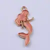 Qk127 Fornecimento Direto do Fabricante Esmalte Cloisonné Liga de Zinco Acessórios para Joias Pingentes para Pulseiras DIY Designs Personalizados e Amostras Disponíveis