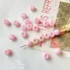 Lazo de cuentas DIY de cuatro vías Joyería hecha a mano Accesorios de cuentas sueltas hechas a mano Cadena de teléfono móvil linda Colgante Collar Decoración