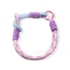 Llavero de Cordón de Color Contrastante Transfronterizo Combinación de Colores Colgante para Funda de Teléfono Móvil Cuerda Colgante Muñeco de Peluche Bolso Juguete Colgante Joyería