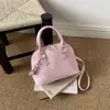 Popular Sencillo 2026 Verano Retro Casual Nueva Moda Elegante Temperamento Hombro Único Cruzado Concha Bolso de Mujer