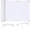 Tela Oxford para Valla de Privacidad Cubierta Impermeable para Balcón Carpa de Valla para Entrada de Stand de Exposición Pantalla de Tela Cubierta