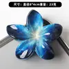 Novo Prendedor de Cabelo Flor de Ovo Plástico Degradê Grampo de Rabo de Cavalo Coque de Cabelo Presilha Tubarão Acessórios de Cabelo da Moda Atacado