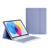 Funda protectora para tableta iPad Air11 M432 con teclado Bluetooth desmontable, funda de cuero magnética Air45 de 10.9 pulgadas