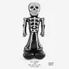 Nuevo Globo de Papel de Aluminio Grande de Pie Fantasma Calabaza Murciélago Calavera Momia Tumba Transfronterizo de Halloween
