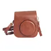 Bolsa para Câmera Instantânea Adequada para Fujifilm Mini, Estojo Protetor, Bolsa de Couro para Câmera Instantânea e Armazenamento de Fotos