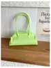 Bolso Pequeño Cuadrado para Axila Estilo Coreano Macarrón Bolsa de Gelatina PVC Gran Capacidad Versátil para Viajes Cotidianos Bolso de Hombro