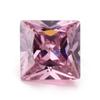 Grado Aaa Plaza de Princesa circonio rosa directo de fábrica Super Brillante imitación diamante cuadrado color circón cortador precisión taladro CZ