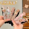 Diadema Cuadros Dulce Linda Infantil Personalizada de Fábrica Parte Superior Alta Calavera No Aprieta Pinza para el Cabello de Niña Accesorios para el Cabello