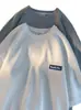 Camiseta de Manga Corta para Hombre con Textura de Waffle, Sencilla, Holgada, Oversize, de Media Manga, Moderna, Cuello Redondo