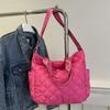 Bolsa de Hombro Nueva Otoño 2024 Estilo Coreano Bolso de Mano Tote para Mujer Gran Capacidad Casual Prisma Moda Casual Bolso Grande