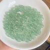 Imitación Verde Mausoleo del Este agujero recto cuentas de vidrio para pintar diy pasador antiguo paso sacudida Corazón de Flor borla temblorosa colgante joyería