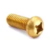 Tornillos de Latón H62 de Cabeza Phillips para Máquina Tornillos para Máquina Ranura en Cruz Tornillos Pequeños