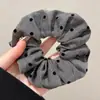 Scrunchies de Cabelo Exquisitos de Alta Qualidade para Mulheres 2026 Novo Estilo Coreano Elástico Extra Grande Acessórios de Cabelo em Cores Vintage