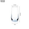 Taza de Huevo Transparente Personalizada Gran Capacidad Taza de Cristal Transparente para Jugo Vaso para Beber Bebidas Espirituosas Cerveza Vidrio de Procesamiento