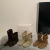 Botines Chelsea de Plataforma Retro para Mujer 2026 Suela Suave Hebilla Media Caña Estilo Vaquero Apilados Botas de Montura Uso Bidireccional