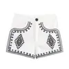Fabricantes Mayoristas de Ropa para Mujer Transfronterizos 2025 Nueva Moda Bordado Cuello en V Sin Mangas Chaleco Shorts Conjunto para Verano
