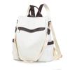 Mochila Fofa Feminina Nova Grande Capacidade Antifurto Casual Couro Macio Mochila Retrô Ombro Dupla Finalidade Moda Bolsa Feminina
