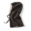 Gorro de Cachemira Bufanda Tejida con Capucha y Bufanda Todo en Uno Gorro Engrosado Cabeza Otoño e Invierno Gorro Cálido para Hombres y Mujeres