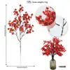 Haste Única de Flor Artificial Gipsofila com Tecido de Seda, Arranjo de Flores Colorido para Decoração de Sala de Estar em Casa, Atacado Transfronteiriço