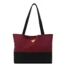 2026 Pingente Retrô Moda Simples Grande Capacidade Patchwork Elegante Nova Bolsa Tote de Ombro para Comutador