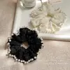 Goma para el pelo de perlas estilo starburst Hepburn para mujer, goma para moño, goma de pelo, banda elástica, goma para coleta, accesorio para el pelo