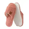 Pantuflas de algodón transfronterizas para otoño e invierno para mujer, al por mayor para interior, pareja, hogar, pantuflas cálidas de felpa, antideslizantes para hombres y mujeres